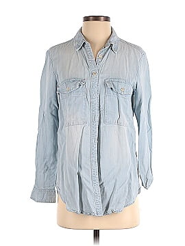 Pilcro Long Sleeve Button-Down Shirt (view 1)