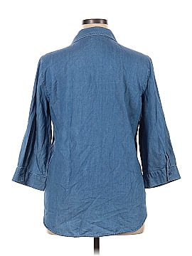 Gloria Vanderbilt Long Sleeve Button-Down Shirt (view 2)