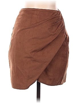 Abercrombie & Fitch Faux Leather Skirt (view 1)