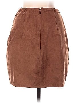 Abercrombie & Fitch Faux Leather Skirt (view 2)