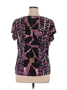 Worthington Short Sleeve Blouse (view 2)