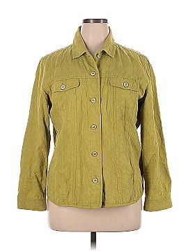 Chico's 3/4 Sleeve Button-Down Shirt (view 1)