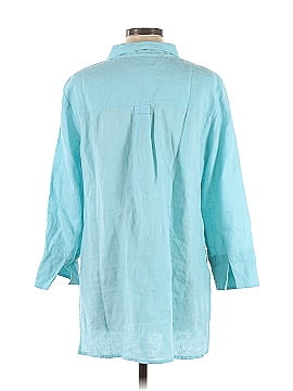 Chico's 3/4 Sleeve Button-Down Shirt (view 2)