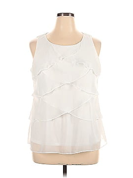 White House Black Market Sleeveless Blouse (view 1)