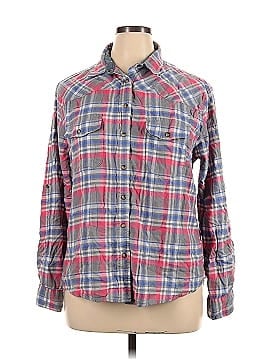 Assorted Brands 3/4 Sleeve Button-Down Shirt (view 1)