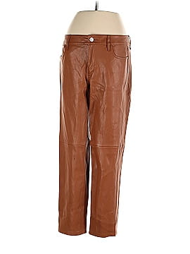 Ann Taylor Factory Faux Leather Pants (view 1)