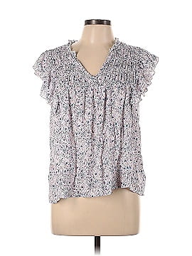 Lucky Brand Short Sleeve Blouse (view 1)