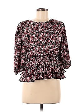 Free the Roses 3/4 Sleeve Blouse (view 1)