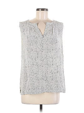 Jigsaw Sleeveless Silk Top (view 1)