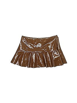 Shein Faux Leather Skirt (view 1)