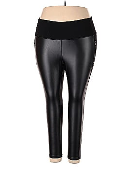 Active by Old Navy Faux Leather Pants (view 1)