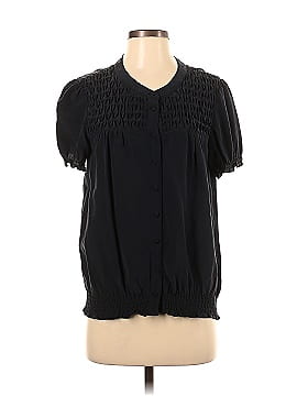 Joie Short Sleeve Silk Top (view 1)