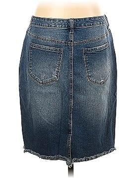 Style&Co Denim Skirt (view 2)