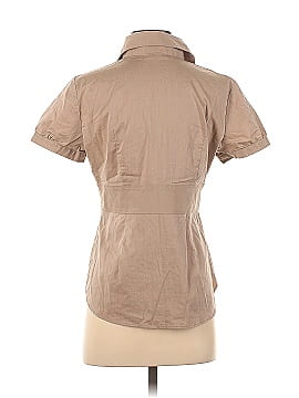 New York & Company Short Sleeve Blouse (view 2)