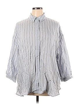 Express 3/4 Sleeve Button-Down Shirt (view 1)