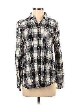 Express Long Sleeve Button-Down Shirt (view 1)