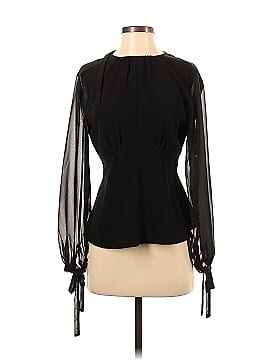 Topshop Long Sleeve Blouse (view 1)