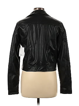 Sonoma Goods for Life Faux Leather Jacket (view 2)