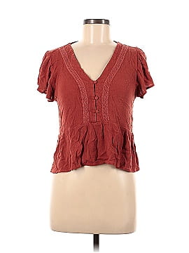 Eyeshadow Short Sleeve Blouse (view 1)