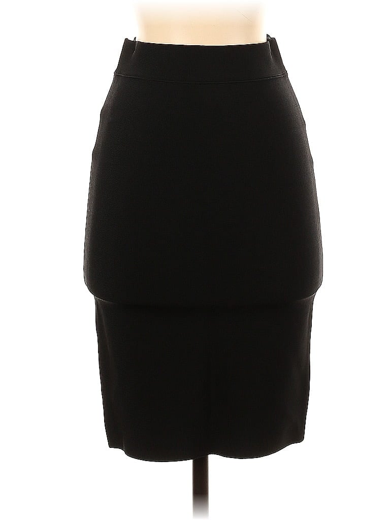 Pre-owned Bcbgmaxazria Formal Skirt In Black