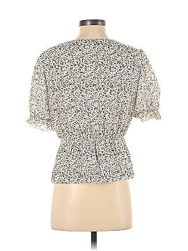 Madewell Short Sleeve Silk Top (view 2)