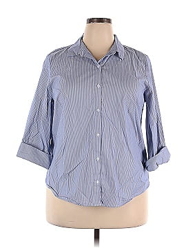 Apt. 9 3/4 Sleeve Button-Down Shirt (view 1)