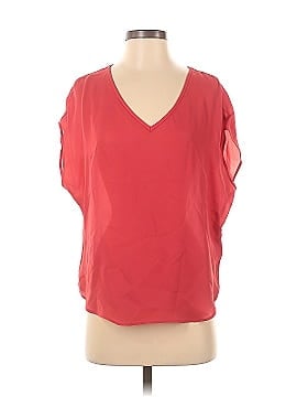 Joie Short Sleeve Silk Top (view 1)