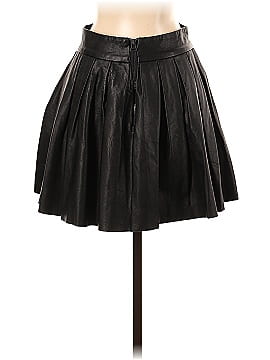 Alice + Olivia Leather Skirt (view 2)