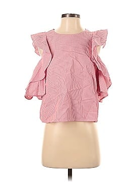 Club Monaco Short Sleeve Blouse (view 1)