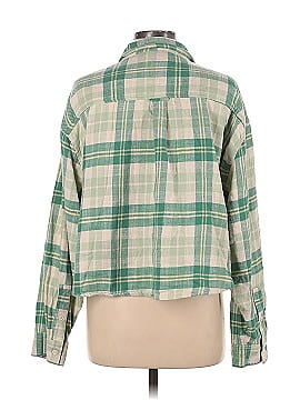 American Eagle Outfitters Long Sleeve Button-Down Shirt (view 2)