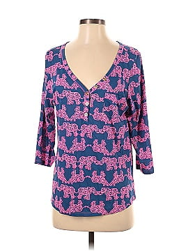 Lilly Pulitzer 3/4 Sleeve Henley (view 1)