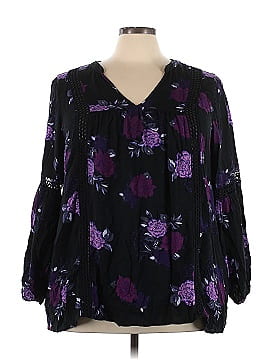 Torrid 3/4 Sleeve Blouse (view 1)