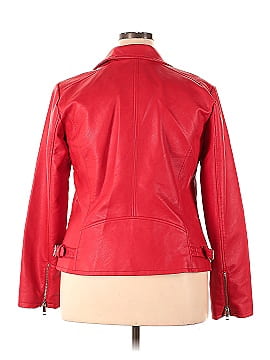 a.n.a. A New Approach Faux Leather Jacket (view 2)