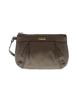 Coach Factory Leather Wristlet (view 1)