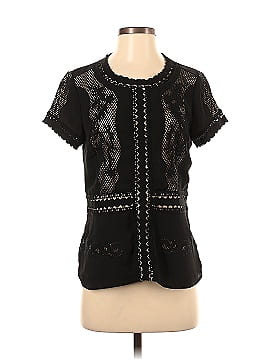 Ann Taylor Short Sleeve Blouse (view 1)