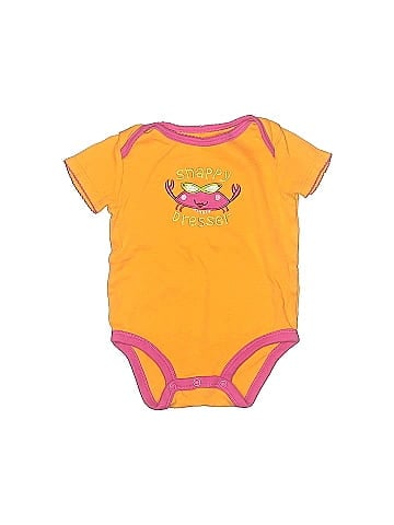 Just One Year by Carter's Short Sleeve Onesie (view 1)