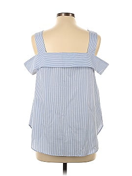 English Factory Sleeveless Button-Down Shirt (view 2)