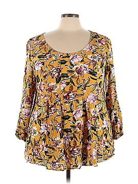 Torrid 3/4 Sleeve Blouse (view 1)