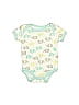 Swiggles Print Ivory Short Sleeve Onesie Size 0-3 mo - photo 1