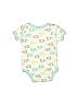Swiggles Print Ivory Short Sleeve Onesie Size 0-3 mo - photo 2