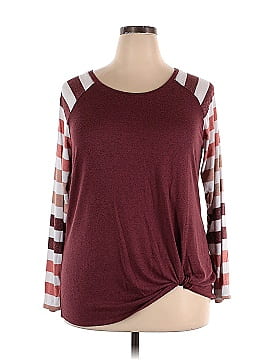 24/7 Maurices 3/4 Sleeve T-Shirt (view 1)