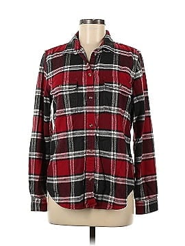 American Eagle Outfitters Long Sleeve Button-Down Shirt (view 1)