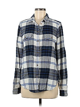 American Eagle Outfitters Long Sleeve Button-Down Shirt (view 1)