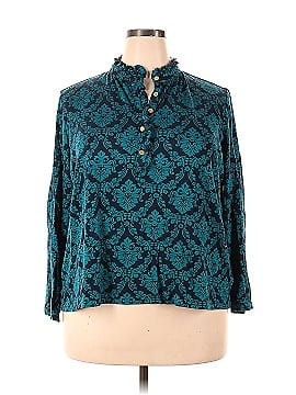 Lands' End 3/4 Sleeve Blouse (view 1)