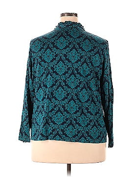 Lands' End 3/4 Sleeve Blouse (view 2)