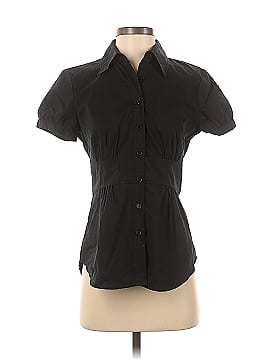 New York & Company Short Sleeve Blouse (view 1)