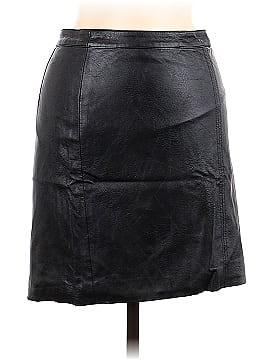 H&M Faux Leather Skirt (view 1)