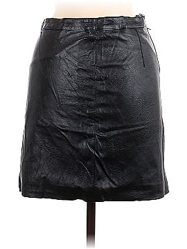 H&M Faux Leather Skirt (view 2)