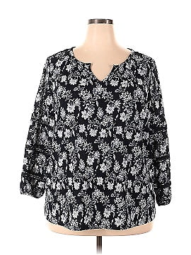 Brina & Em 3/4 Sleeve Blouse (view 1)