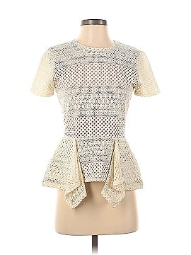 BCBGMAXAZRIA Short Sleeve Blouse (view 1)